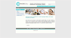 Desktop Screenshot of ancece.cl